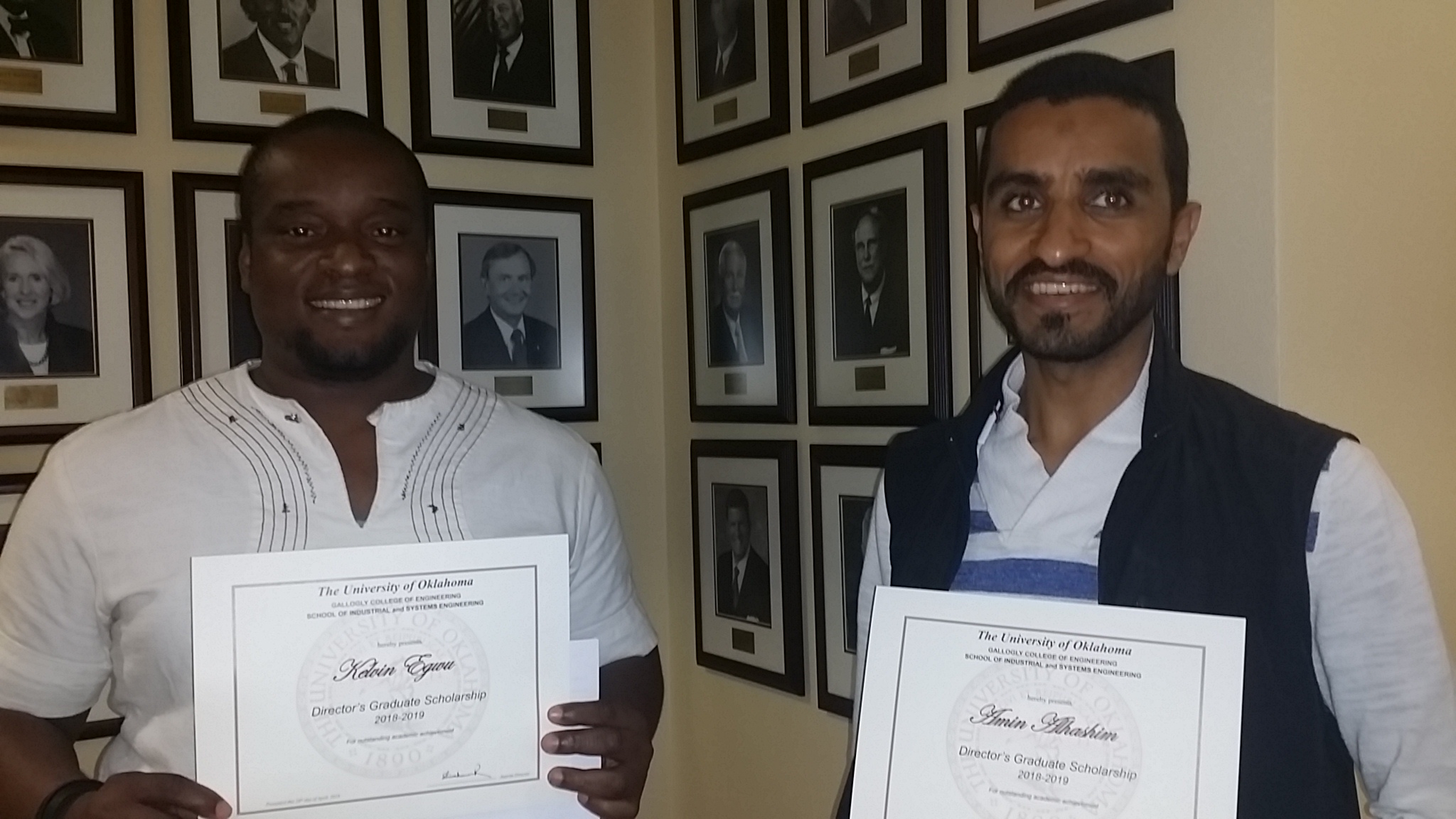 Scholarship recipients