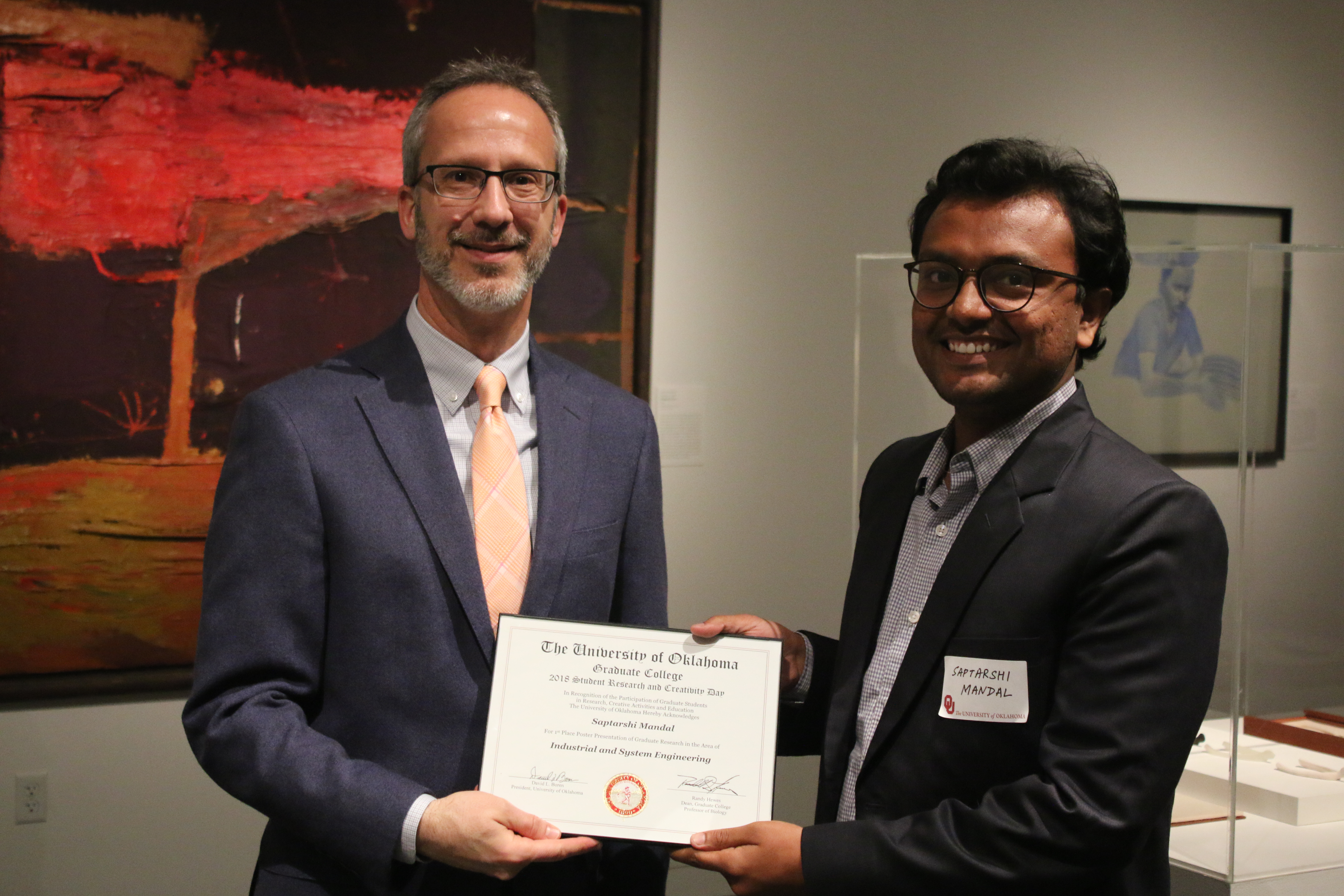 Poster competition award